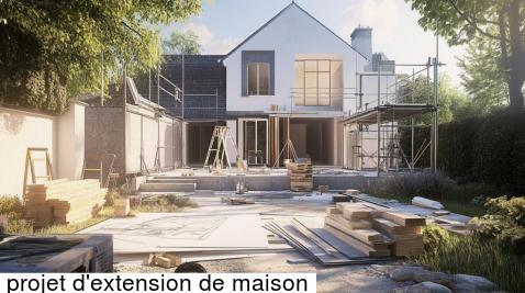 projet d'extension de maison